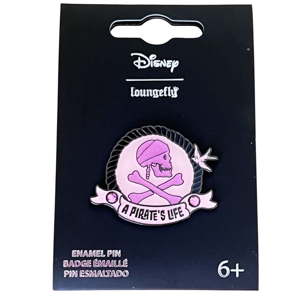 2025 Disney Parks Pirates Of The Caribbean Living That Pirate Life Pin Pink New
